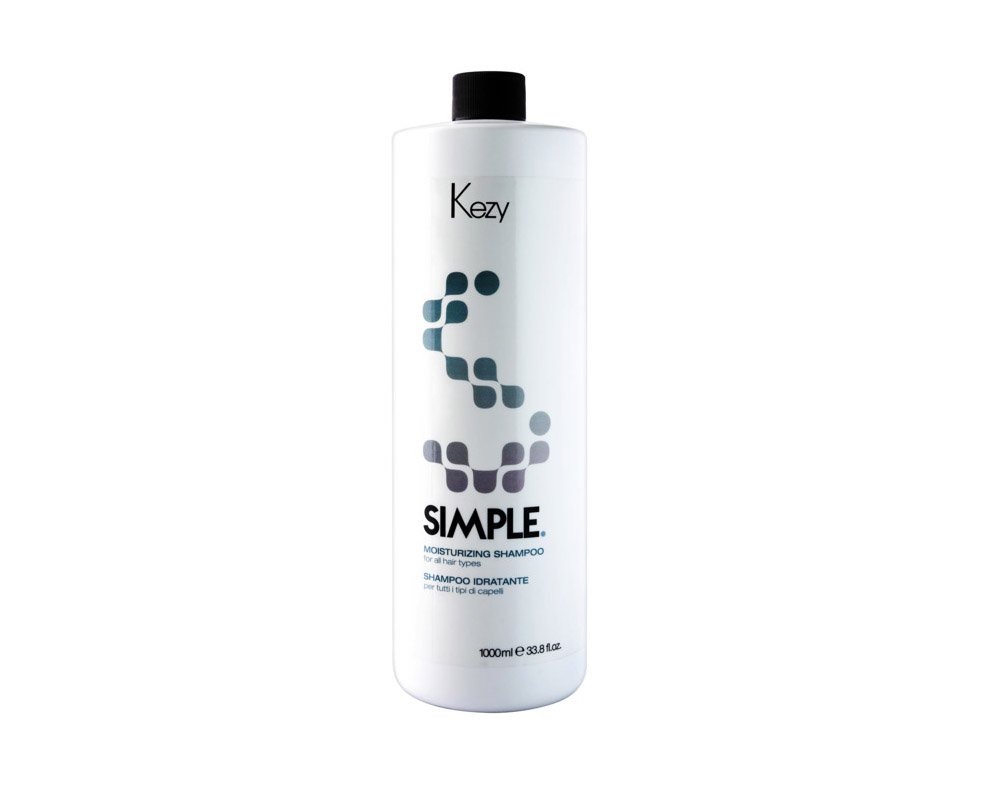 Kezy Simple Moisturizing Shampoo Шампунь увлажняющий для всех типов волос 1000мл