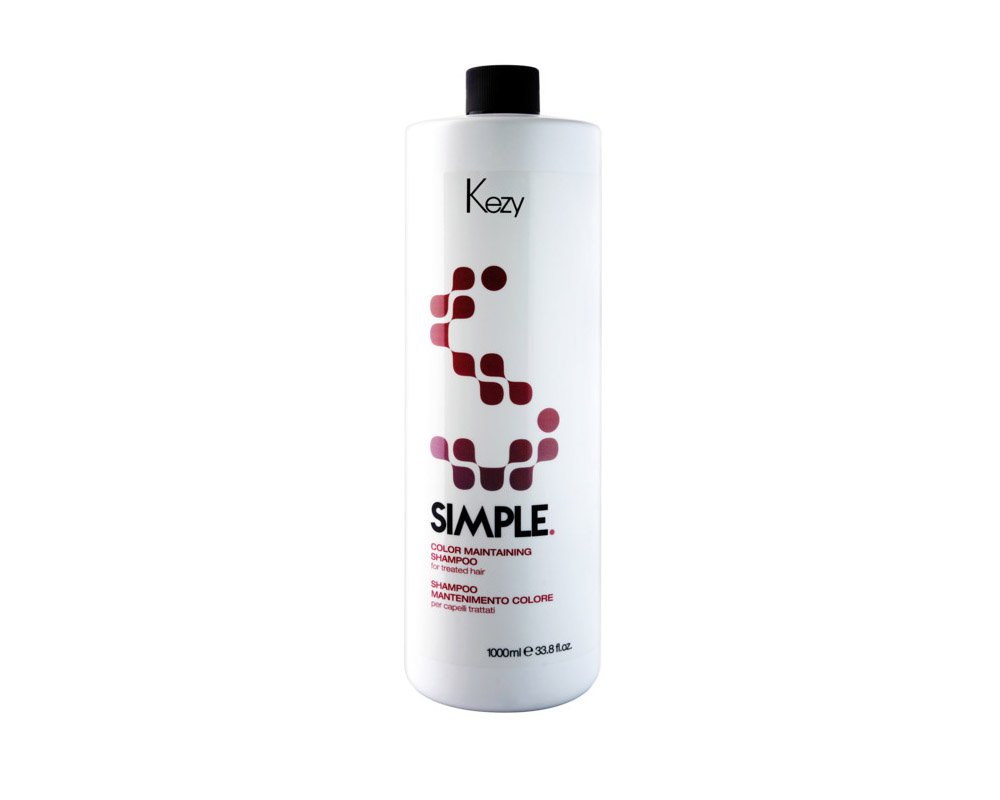 Kezy Simple Color Maintaining Shampoo Шампунь для поддержания цвета окрашенных волос 1000мл Kezy Simple Color Maintaining Shampoo Шампунь для поддержания цвета окрашенных волос 1000мл