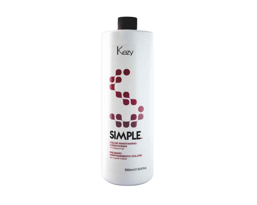 Kezy Simple Colour Maintaining Conditioner Бальзам для поддержания цвета окрашенных волос 1000мл Kezy Simple Colour Maintaining Conditioner Бальзам для поддержания цвета окрашенных волос 1000мл