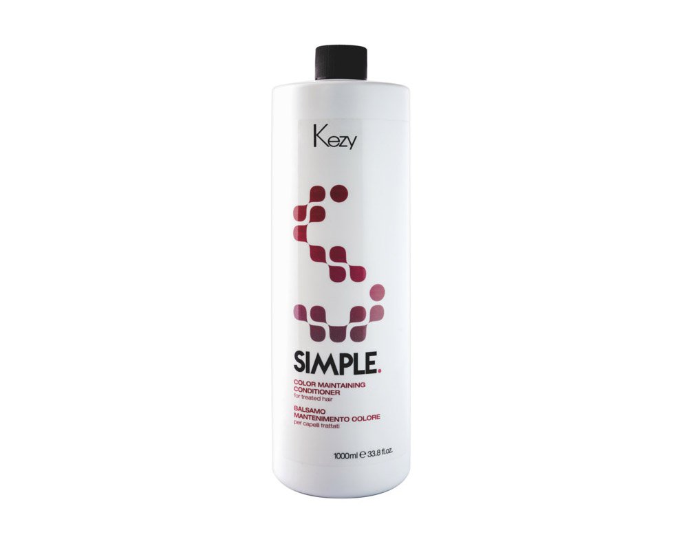 Kezy Simple Colour Maintaining Conditioner Бальзам для поддержания цвета окрашенных волос 1000мл
