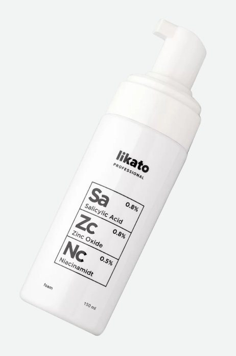 Likato Пенка с ниацинамидом, цинком и салициловой кислотой 150 мл