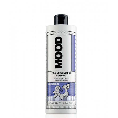 Mood SILVER SPECIFIC Шампунь «Серебристый» для осветлённых волос Shampoo 400 мл