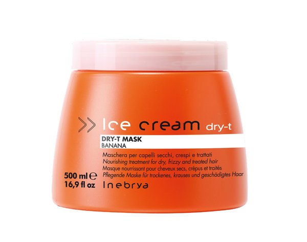 Inebrya DRY-T Маска питательная для увлажнения и восстановления сухих,пористых волос Dry-T Mask 500
