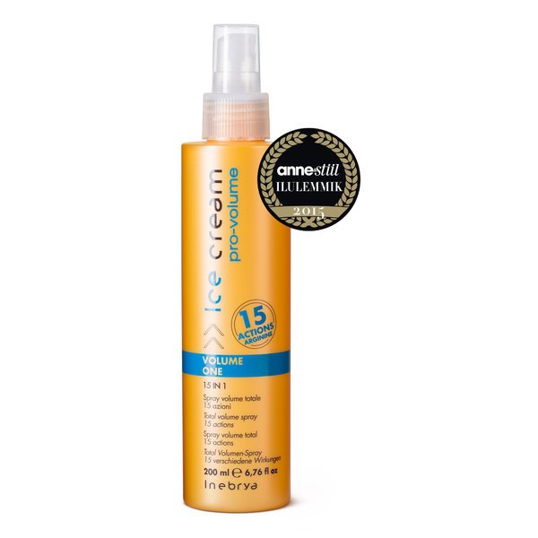 Inebrya PRO-VOLUME Спрей для защиты и объема волос «15 в 1» Volume One - Total Volume Spray 200 мл Inebrya PRO-VOLUME Спрей для защиты и объема волос «15 в 1» Volume One - Total Volume Spray 200 мл