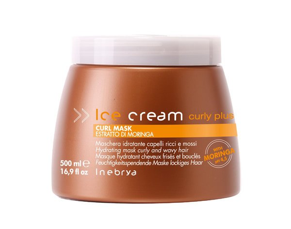 Inebrya CURLY PLUS Маска увлажняющая с экстрактом моринга для вьющихся волос Curl Mask 500 мл Inebrya CURLY PLUS Маска увлажняющая с экстрактом моринга для вьющихся волос Curl Mask 500 мл