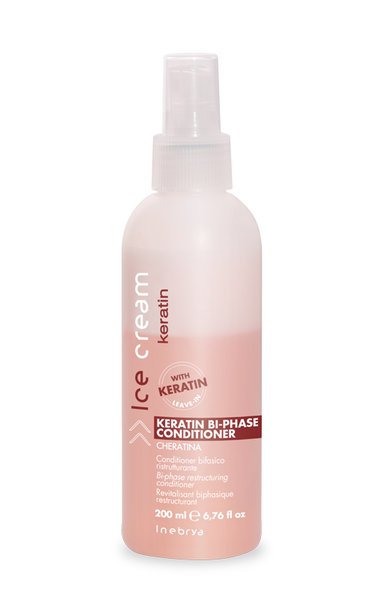 Inebrya KERATIN Спрей-кондиционер двухфазный кератиновый укрепляющий Bi-Phase Conditioner 200 мл Inebrya KERATIN Спрей-кондиционер двухфазный кератиновый укрепляющий Bi-Phase Conditioner 200 мл