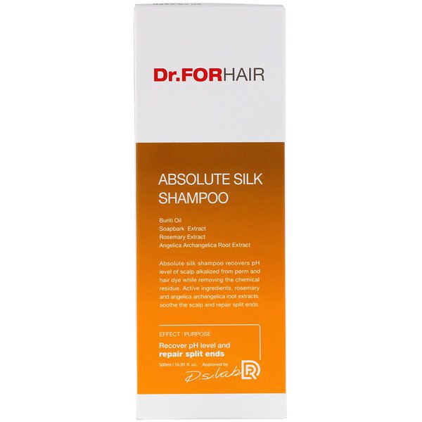 Dr.FORHAIR ABSOLUTE SILK Шампунь-крем для волос восстанавливающий 500 мл Dr.FORHAIR ABSOLUTE SILK Шампунь-крем для волос восстанавливающий 500 мл