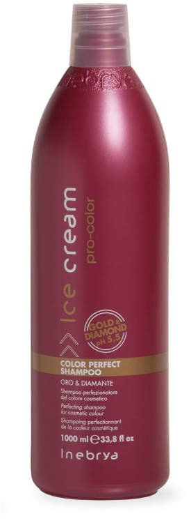 Inebrya PRO-COLOR Шампунь для окрашенных волос с золотом Color Perfect Shampoo 1000 мл Inebrya PRO-COLOR Шампунь для окрашенных волос с золотом Color Perfect Shampoo 1000 мл
