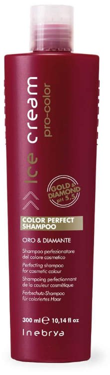 Inebrya PRO-COLOR Шампунь для окрашенных волос с золотом Color Perfect Shampoo 300 мл