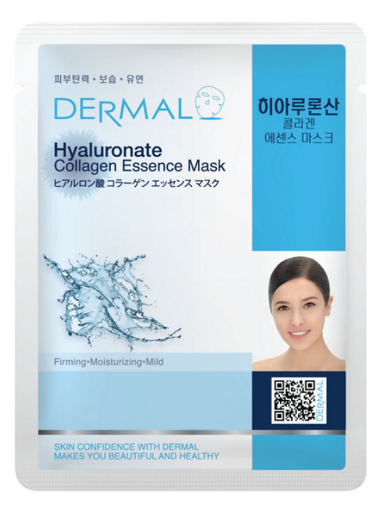 Маска д/лица тканевая "Dermal" Гиалуроновая кислота и коллаген 23 г. (Корея) Маска д/лица тканевая "Dermal" Гиалуроновая кислота и коллаген 23 г. (Корея)