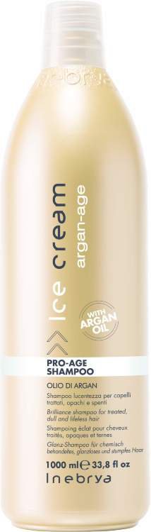 Inebrya ARGAN AGE Шампунь оживляющий с маслом арганы Pro-Age Shampoo 1000 мл Inebrya ARGAN AGE Шампунь оживляющий с маслом арганы Pro-Age Shampoo 1000 мл