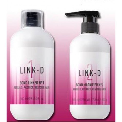 Link-D Набор для защиты и восстановления волос Шаг №1 и Шаг №2 по 500 мл
