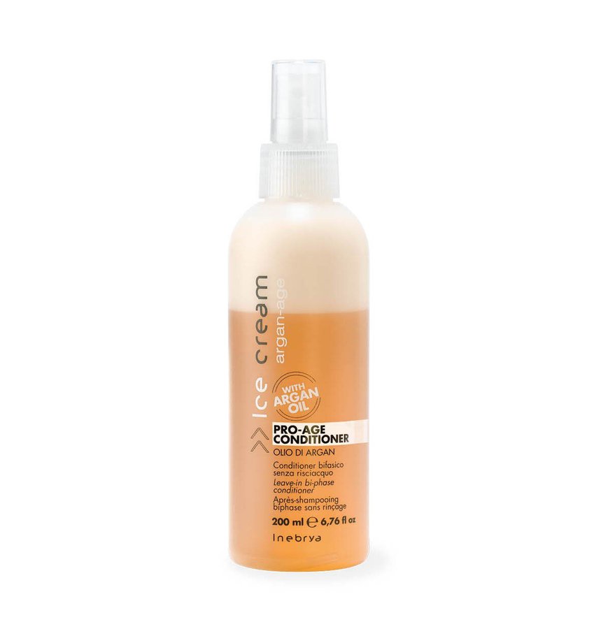 Inebrya ARGAN AGE Спрей-кондиционер д/тусклых волос 2-фаз с маслом арганы Pro-Age Condicioner 200 мл Inebrya ARGAN AGE Спрей-кондиционер д/тусклых волос 2-фаз с маслом арганы Pro-Age Condicioner 200 мл