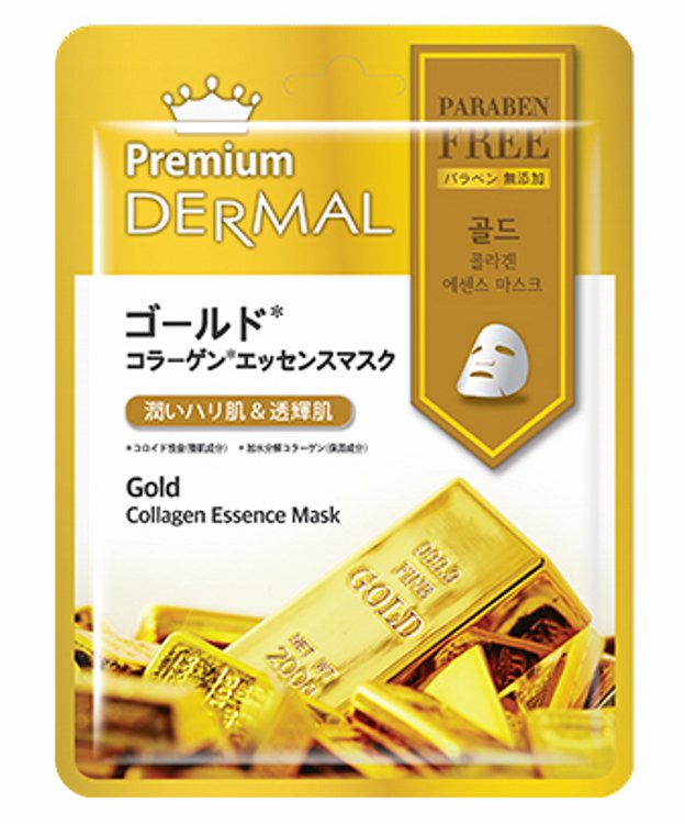 Маска д/лица тканевая "Dermal premium" эссенция коллагеновая с коллоидным золотом 25 г. (Корея) Маска д/лица тканевая "Dermal premium" эссенция коллагеновая с коллоидным золотом 25 г. (Корея)