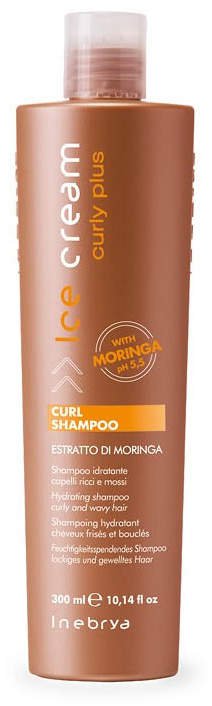 Inebrya CURLY PLUS Шампунь увлажняющий для вьющихся волос с экстрактом Моринга Curly Plus 300 мл Inebrya CURLY PLUS Шампунь увлажняющий для вьющихся волос с экстрактом Моринга Curly Plus 300 мл