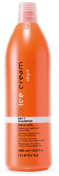 Inebrya DRY-T Шампунь питательный для увлажнения сухих и пористых волос Dry-T Shampoo 1000 мл Inebrya DRY-T Шампунь питательный для увлажнения сухих и пористых волос Dry-T Shampoo 1000 мл