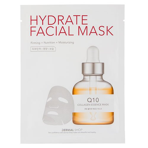 Маска д/лица тканевая "Dermal Shop" Коэнзим Q10 25 г. (Корея) Маска д/лица тканевая "Dermal Shop" Коэнзим Q10 25 г. (Корея)