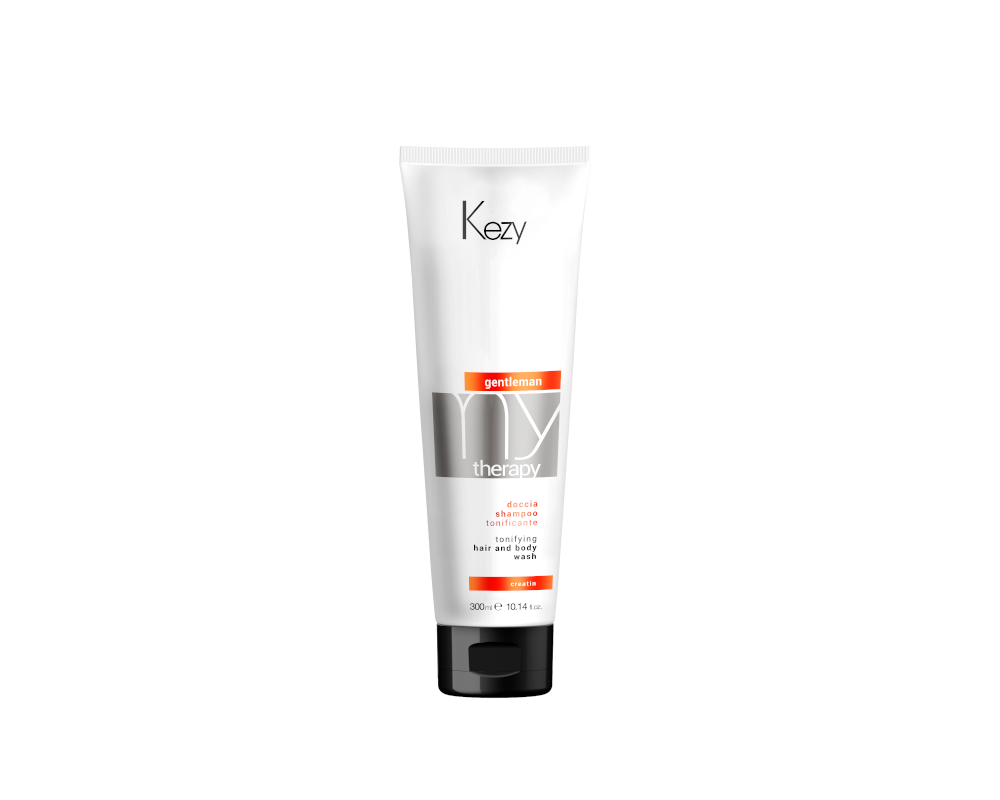 Kezy MT Gentelman Tonifying hair and body wash Шампунь-гель для душа тонизирующий 300 мл Kezy MT Gentelman Tonifying hair and body wash Шампунь-гель для душа тонизирующий 300 мл